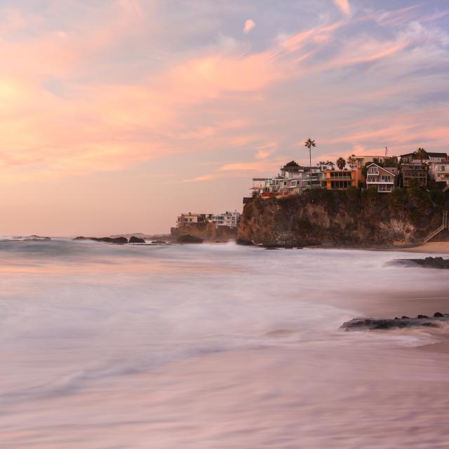 One of Orange County’s stunning beaches